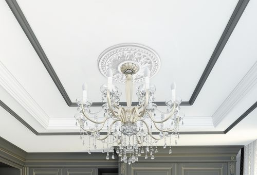 Розетка потолочная 280Б d280, фото