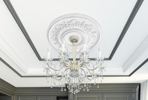 Розетка потолочная 520A d520, изображение