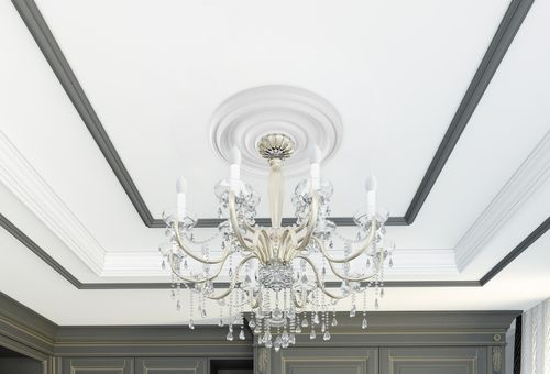 Розетка потолочная 430В d430, изображение