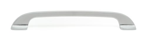 Ручка-скоба 160 мм матовый хром KERRON S-2470-160 SC, крупный план