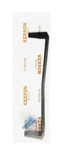 Ручка-скоба 160 мм черный хром KERRON S-2580-160 BN, картинка