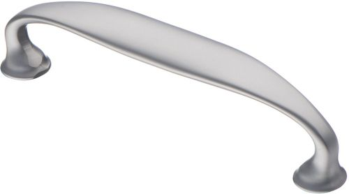 Ручка-скоба 96 мм матовый хром KERRON RS-109-96 SC, крупный план