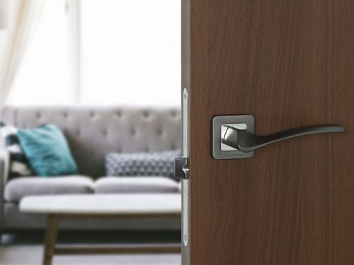 Ручка дверная PALLADIUM nexus l графит, вид