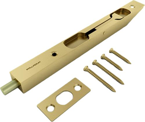 Ригель дверной Palladium 6-1/2"PB латунь, крупный план