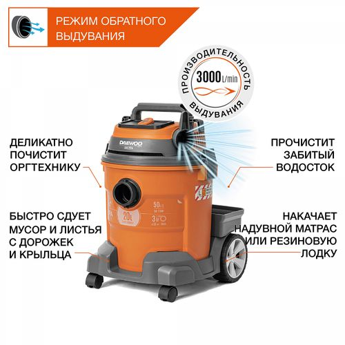 Пылесос универсальный DAEWOO DAVC 2014, картинка