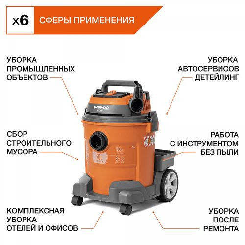 Пылесос универсальный DAEWOO DAVC 2014, картинка