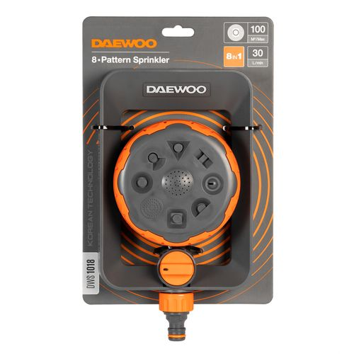 Разбрызгиватель многорежимный DAEWOO 100м2, Dws 1018, крупный план