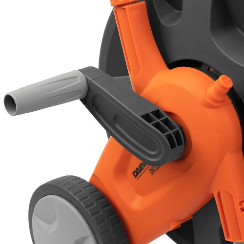 Тележка DAEWOO со шлангом 20м и набором для полива 1/2", Dwr 2126, крупный план