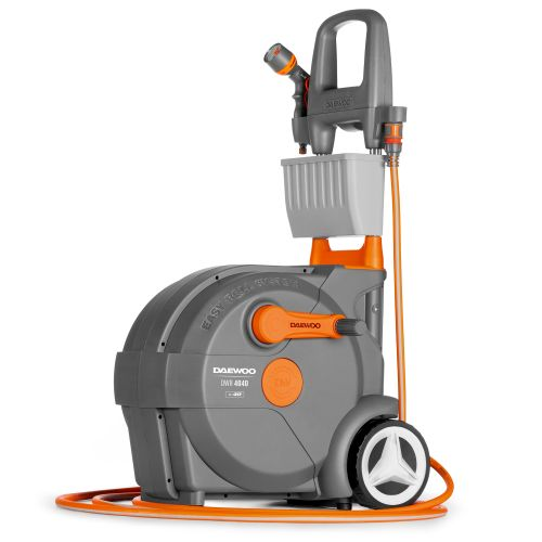 Тележка DAEWOO Smart cart со шлангом 40м и набором для полива, Dwr 4040, фотография