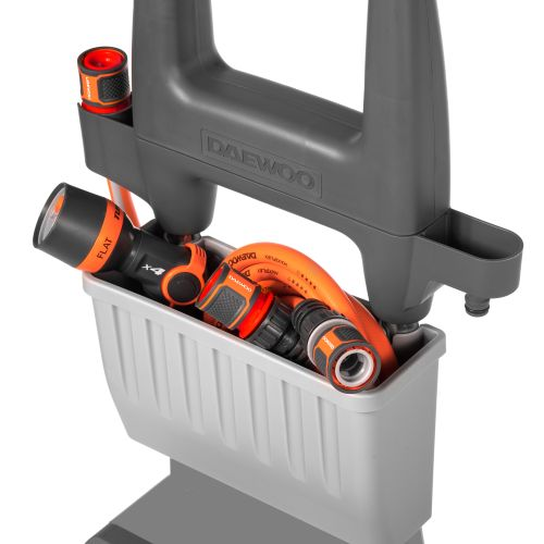 Тележка DAEWOO Smart cart со шлангом 40м и набором для полива, Dwr 4040, вид
