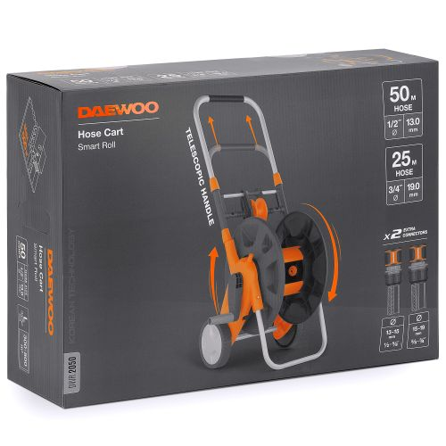 Тележка для шланга DAEWOO 50м, Dwr 2050, вид