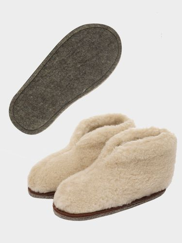Чуни домашние Naturella&Home белые 36-39, крупный план