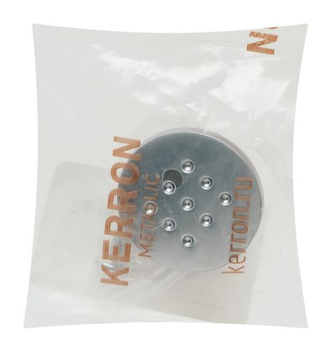 Ручка-кнопка матовый хром KERRON K-1060 SC, картинка