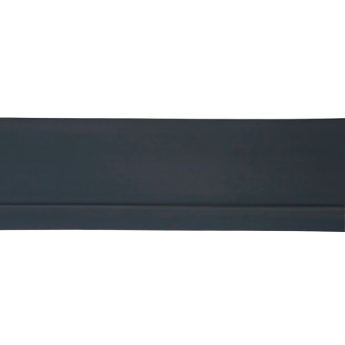 Гибкий плинтус FLEX 3м ГРАФИТ, крупный план