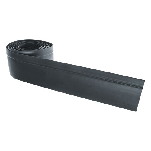 Гибкий плинтус FLEX 3м ГРАФИТ, картинка