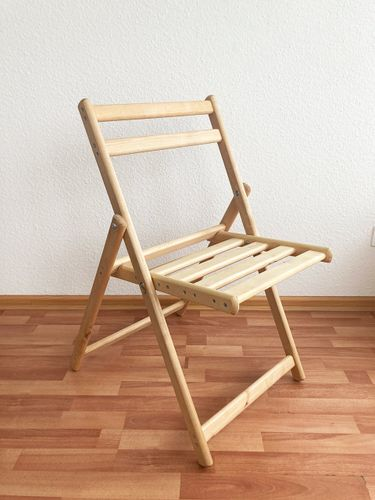 Стул складной Симфония 82x50x64 см, дерево, фото