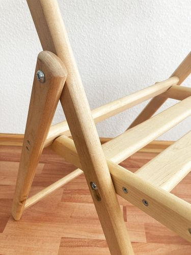 Стул складной Симфония 82x50x64 см, дерево, фото