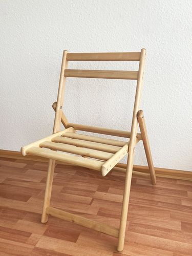 Стул складной Симфония 82x50x64 см, дерево, вид