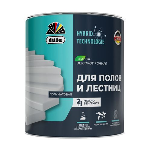 Dufa для полов и лестниц краска база 1 2л, картинка
