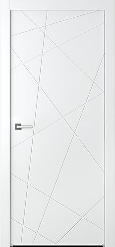 Межкомнатная дверь Belwooddoors Stripe Эмаль 2000х800, Белый, крупный план