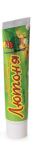 Крем Лютоня от комаров 50 г, крупный план