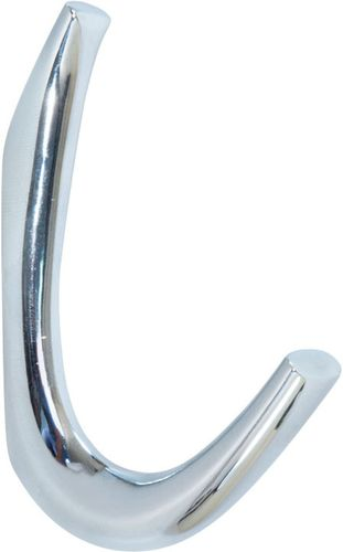 Крючок мебельный KERRON Hooks KR 0080 одинарный хромовый, изображение