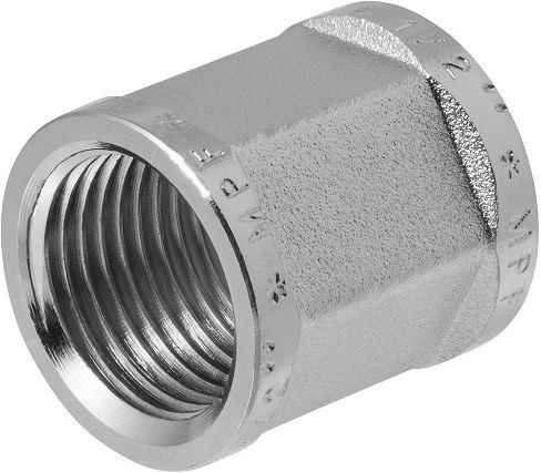 Муфта шестигранная 1/2" (латунь), MP-У, картинка
