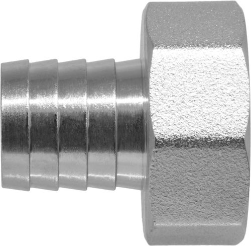 Штуцер MASTERPROF с внутренней резьбой 1/2"х3/4", латунь, крупный план
