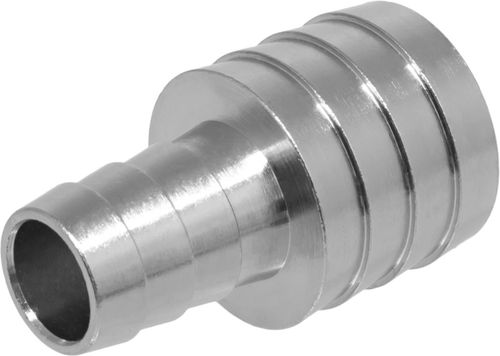 Трубка соединительная для шланга MASTERPROF 1/2"–3/4", латунь, крупный план