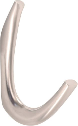 Крючок мебельный KERRON Hooks KR 0080 SN одинарный серебристый, картинка