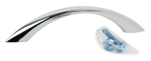 Ручка-скоба 96 мм хром KERRON S-2200-96, крупный план