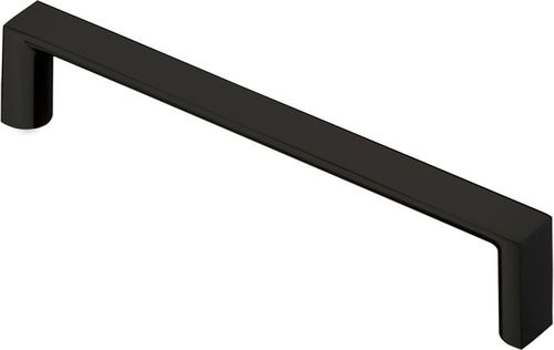 Ручка-скоба 128 мм матовый черный KERRON S-2440-128 BL, фото