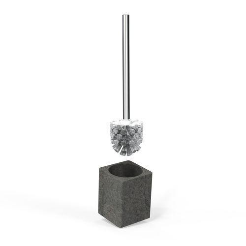 Ершик для унитаза STONE BLACK полирезин, вид