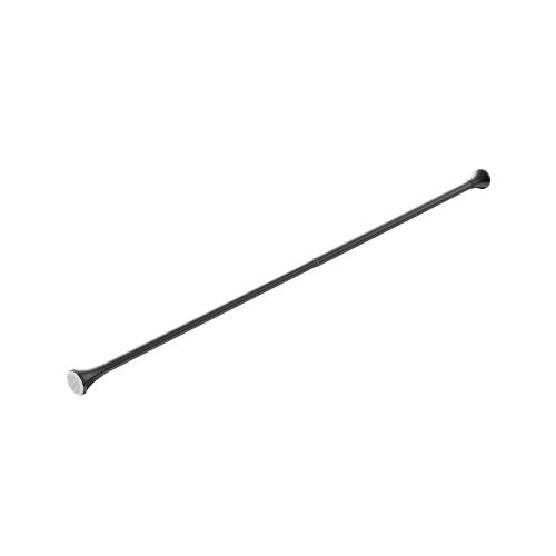 Карниз для ванной TOKITO 130-240 см, черный матовый TOK-240BLK, детальное фото
