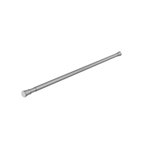Карниз для ванной металлический 120-220 см, серый FOR-ROD-220IGR, крупный план