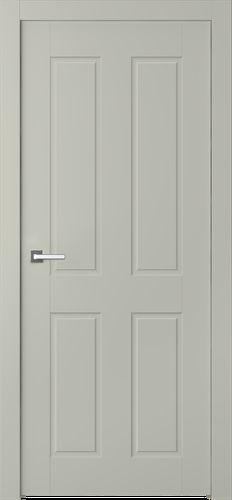 Межкомнатная дверь Belwooddoors "Квадро-2" эмаль, 70x200, серая, фотография