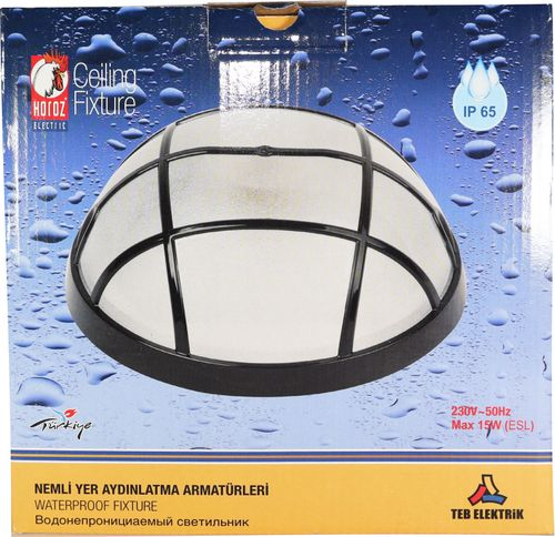 Светильник AQUA OPAK APLIK 400-001-113 IP65 D=204ммх86мм, изображение