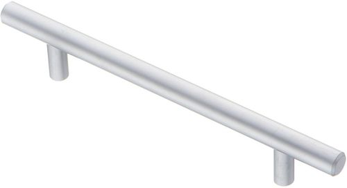 Ручка-рейлинг 128 мм матовый хром KERRON R-3020-128 SC, изображение
