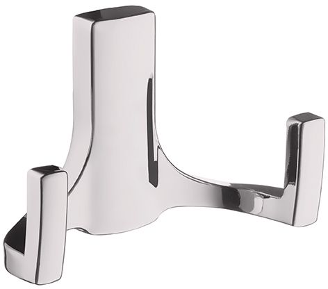 Крючок мебельный рожковый KERRON KR 0330 SC матовый хром, фото