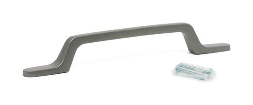 Ручка-скоба 128 мм серый KERRON S-2430-128 GR, изображение