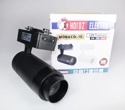 Трековый cветильник MONACO-15 018-019-0015 HRZ00002604 15W 150х130х47мм D=59 мм, фотография