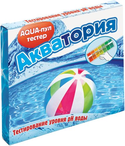 Тест-система Акватория AQUA-ПУЛ-ТЕСТЕР pH 5 ампул, вид