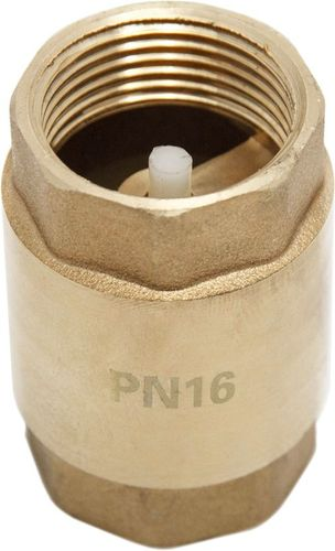Клапан обратный MASTERPROF 3/4", латунь, крупный план
