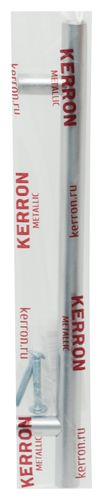 Ручка-рейлинг 160 мм матовый хром KERRON R-3020-160 SC, детальное фото