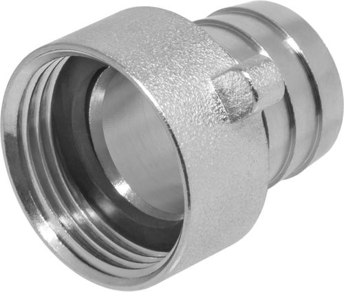 Штуцер для шланга MASTERPROF 3/4", латунь, крупный план