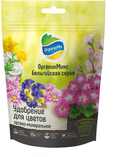 ОрганикМикс Удобрение Для Цветов Бельгийская серия 150 г, изображение