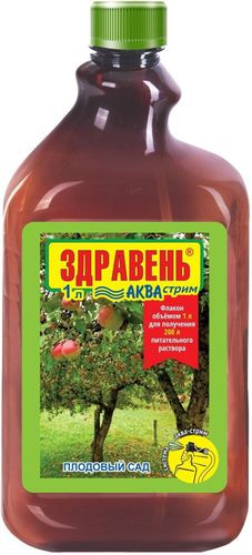Стимулятор роста Здравень Аква-Стрим ПЛОДОВЫЙ САД 1 л, вид