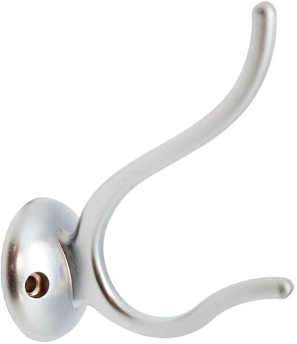 Крючок мебельный KERRON Hooks KR 0190 SC двойной матовый хром, фото