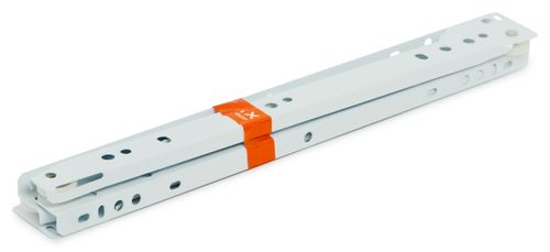 Направляющая мебельная роликовая Lemax prof NR-08-WT1-300 белый, вид