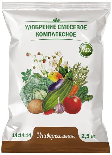 Удобрение минеральное Агровита Mix Универсальное 2,5 кг, детальное фото